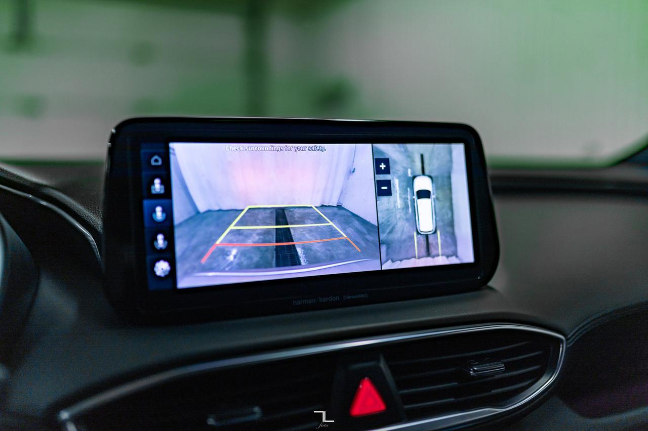 2022 Hyundai Santa Fe AWD Ultimate Calligraphy Leather Roof Nav BCam Red Deer AB