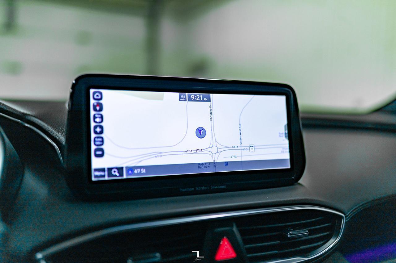 2022 Hyundai Santa Fe AWD Ultimate Calligraphy Leather Roof Nav BCam Red Deer AB