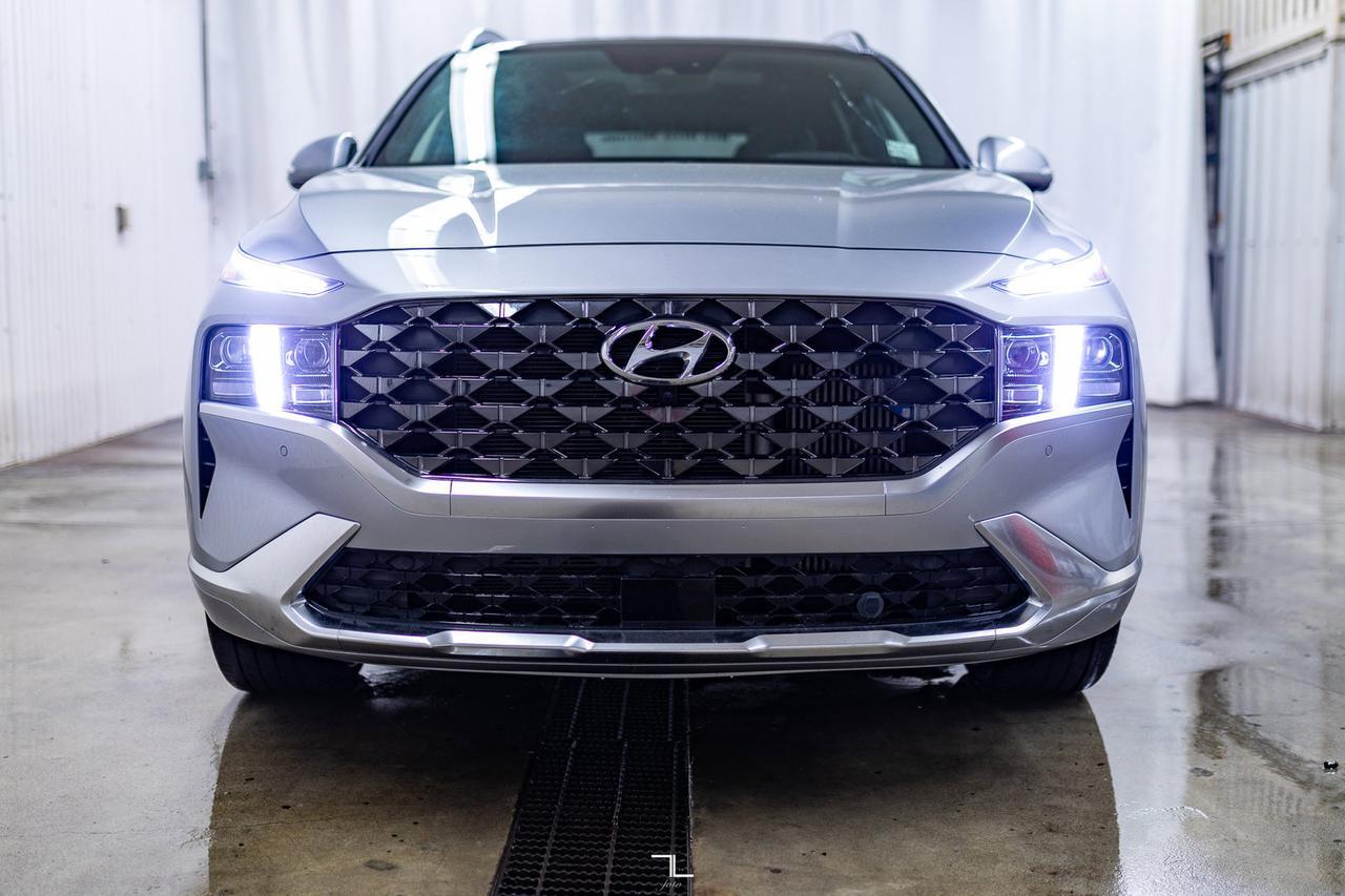 2022 Hyundai Santa Fe AWD Ultimate Calligraphy Leather Roof Nav BCam Red Deer AB