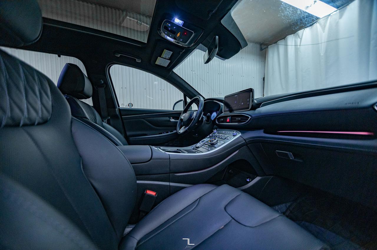 2022 Hyundai Santa Fe AWD Ultimate Calligraphy Leather Roof Nav BCam Red Deer AB