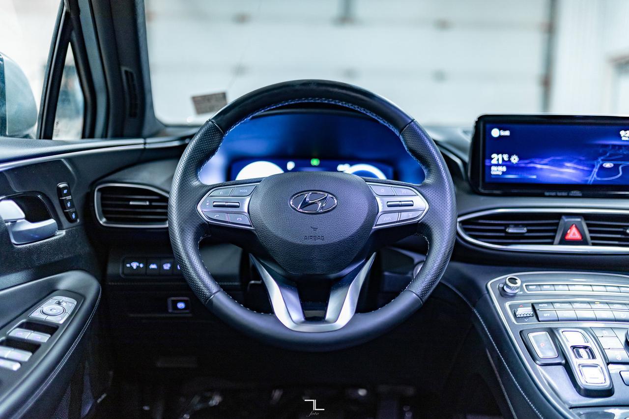 2022 Hyundai Santa Fe AWD Ultimate Calligraphy Leather Roof Nav BCam Red Deer AB