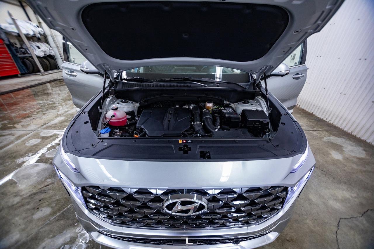 2022 Hyundai Santa Fe AWD Ultimate Calligraphy Leather Roof Nav BCam Red Deer AB