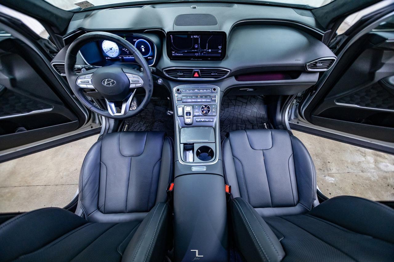 2022 Hyundai Santa Fe AWD Ultimate Calligraphy Leather Roof Nav BCam Red Deer AB