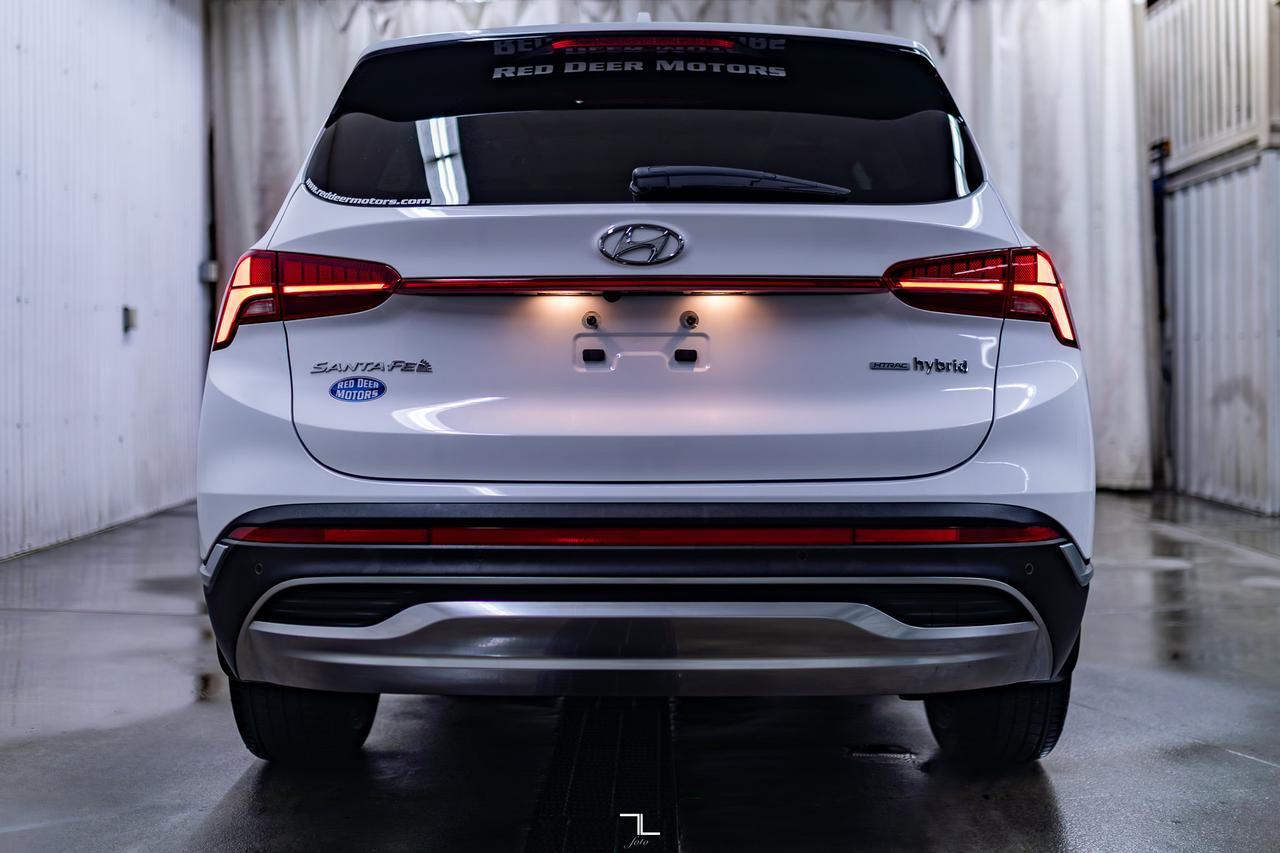 2022 Hyundai Santa Fe Hybrid AWD Luxury Leather Roof BCam Red Deer AB