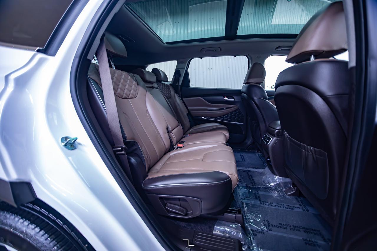 2022 Hyundai Santa Fe Hybrid AWD Luxury Leather Roof BCam Red Deer AB