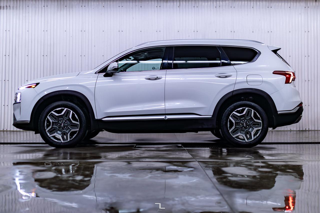 2022 Hyundai Santa Fe Hybrid AWD Luxury Leather Roof BCam Red Deer AB