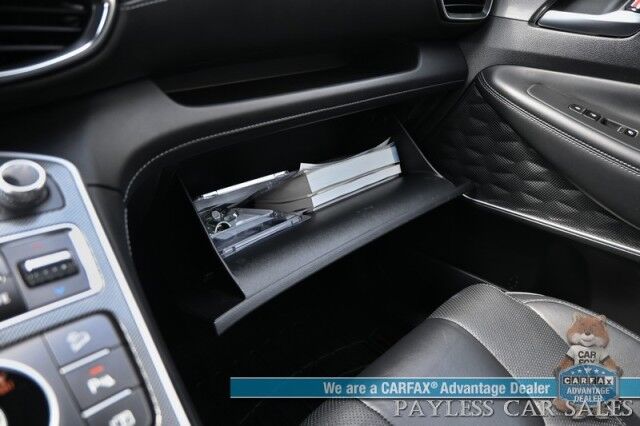 2022 Hyundai Santa Fe Limited / AWD / Plug-In Hybrid / Auto Start / Heated & Cooled Leather Seats / Heated Steering / Panoramic Sunroof / NAV / Harman Kardon / Lane Watch & Blind Spot / Apple CarPlay & Android Auto / 44 MPG / 360 Cam Anchorage AK