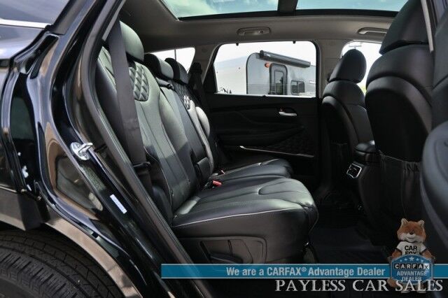 2022 Hyundai Santa Fe Limited / AWD / Plug-In Hybrid / Auto Start / Heated & Cooled Leather Seats / Heated Steering / Panoramic Sunroof / NAV / Harman Kardon / Lane Watch & Blind Spot / Apple CarPlay & Android Auto / 44 MPG / 360 Cam Anchorage AK