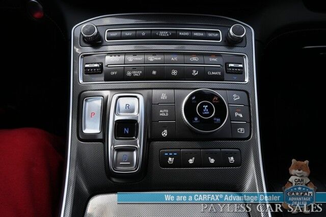 2022 Hyundai Santa Fe Limited / AWD / Plug-In Hybrid / Auto Start / Heated & Cooled Leather Seats / Heated Steering / Panoramic Sunroof / NAV / Harman Kardon / Lane Watch & Blind Spot / Apple CarPlay & Android Auto / 44 MPG / 360 Cam Anchorage AK