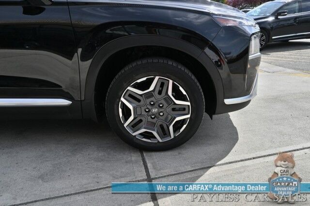 2022 Hyundai Santa Fe Limited / AWD / Plug-In Hybrid / Auto Start / Heated & Cooled Leather Seats / Heated Steering / Panoramic Sunroof / NAV / Harman Kardon / Lane Watch & Blind Spot / Apple CarPlay & Android Auto / 44 MPG / 360 Cam Anchorage AK