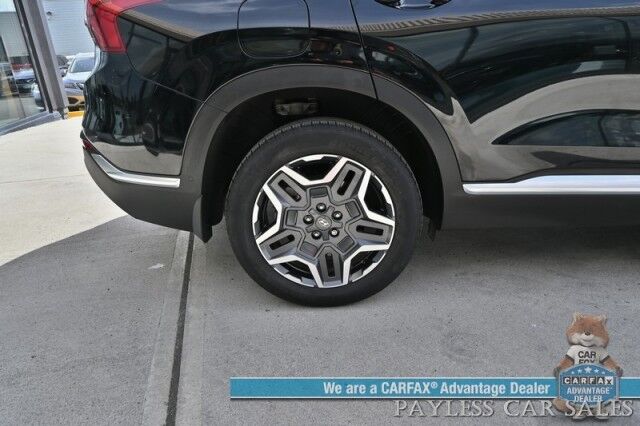 2022 Hyundai Santa Fe Limited / AWD / Plug-In Hybrid / Auto Start / Heated & Cooled Leather Seats / Heated Steering / Panoramic Sunroof / NAV / Harman Kardon / Lane Watch & Blind Spot / Apple CarPlay & Android Auto / 44 MPG / 360 Cam Anchorage AK