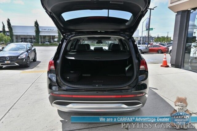 2022 Hyundai Santa Fe Limited / AWD / Plug-In Hybrid / Auto Start / Heated & Cooled Leather Seats / Heated Steering / Panoramic Sunroof / NAV / Harman Kardon / Lane Watch & Blind Spot / Apple CarPlay & Android Auto / 44 MPG / 360 Cam Anchorage AK