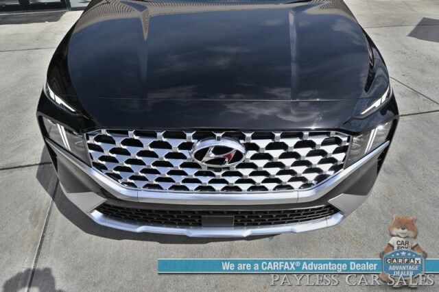 2022 Hyundai Santa Fe Limited / AWD / Plug-In Hybrid / Auto Start / Heated & Cooled Leather Seats / Heated Steering / Panoramic Sunroof / NAV / Harman Kardon / Lane Watch & Blind Spot / Apple CarPlay & Android Auto / 44 MPG / 360 Cam Anchorage AK