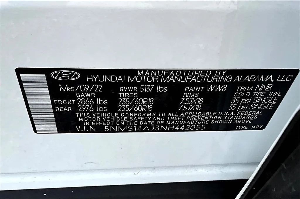 2022 Hyundai Santa Fe SE Sport Utility 4D Maitland FL