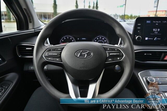 2022 Hyundai Santa Fe SEL / Auto Start / Power & Heated Premium Cloth Seats / Adaptive Cruise Control / Lane Departure & Blind Spot Alert / Apple CarPlay & Android Auto / Back Up Camera / Keyless Entry & Start / 28 MPG Anchorage AK 2022 Hyundai Santa Fe SEL / Auto Start / Power & Heated Premium Cloth Seats / Adaptive Cruise Control / Lane Departure & Blind Spot Alert / Apple CarPlay & Android Auto / Back Up Camera / Keyless Entry & Start / 28 MPG Anchorage AK