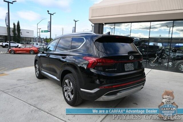 2022 Hyundai Santa Fe SEL / Auto Start / Power & Heated Premium Cloth Seats / Adaptive Cruise Control / Lane Departure & Blind Spot Alert / Apple CarPlay & Android Auto / Back Up Camera / Keyless Entry & Start / 28 MPG Anchorage AK 2022 Hyundai Santa Fe SEL / Auto Start / Power & Heated Premium Cloth Seats / Adaptive Cruise Control / Lane Departure & Blind Spot Alert / Apple CarPlay & Android Auto / Back Up Camera / Keyless Entry & Start / 28 MPG Anchorage AK