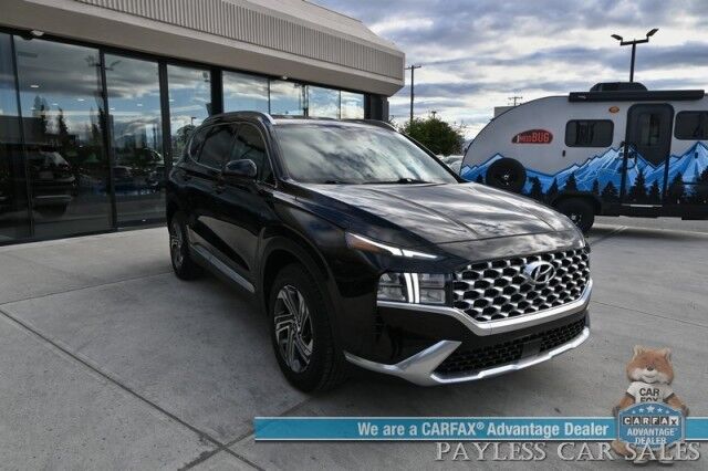2022 Hyundai Santa Fe SEL / Auto Start / Power & Heated Premium Cloth Seats / Adaptive Cruise Control / Lane Departure & Blind Spot Alert / Apple CarPlay & Android Auto / Back Up Camera / Keyless Entry & Start / 28 MPG Anchorage AK