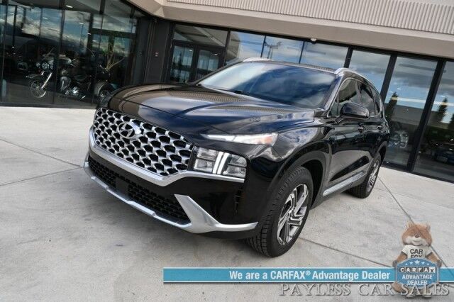 2022 Hyundai Santa Fe SEL / Auto Start / Power & Heated Premium Cloth Seats / Adaptive Cruise Control / Lane Departure & Blind Spot Alert / Apple CarPlay & Android Auto / Back Up Camera / Keyless Entry & Start / 28 MPG Anchorage AK
