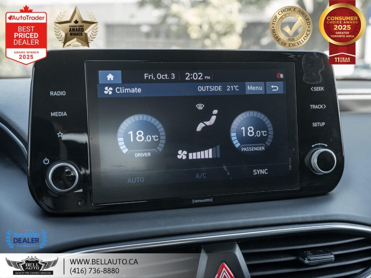 2022 Hyundai Santa Fe Urban | AWD | B.CAM | HTD&PWR LTHR | B.SPOT | NOACCIDENT Toronto ON