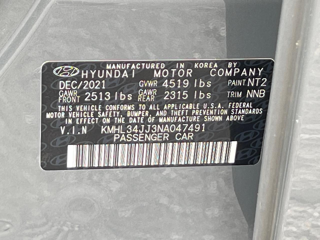 2022 Hyundai Sonata Hybrid SEL Hagerstown MD