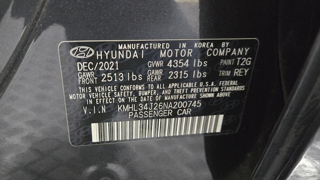 2022 Hyundai Sonata Limited Jersey City NJ