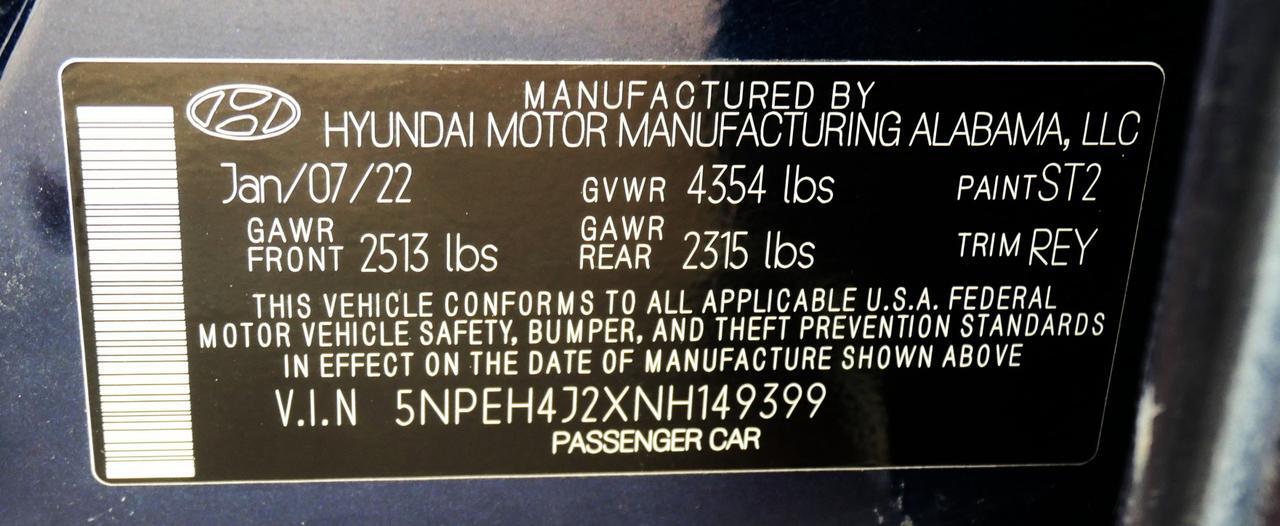 2022 Hyundai Sonata Limited San Juan TX