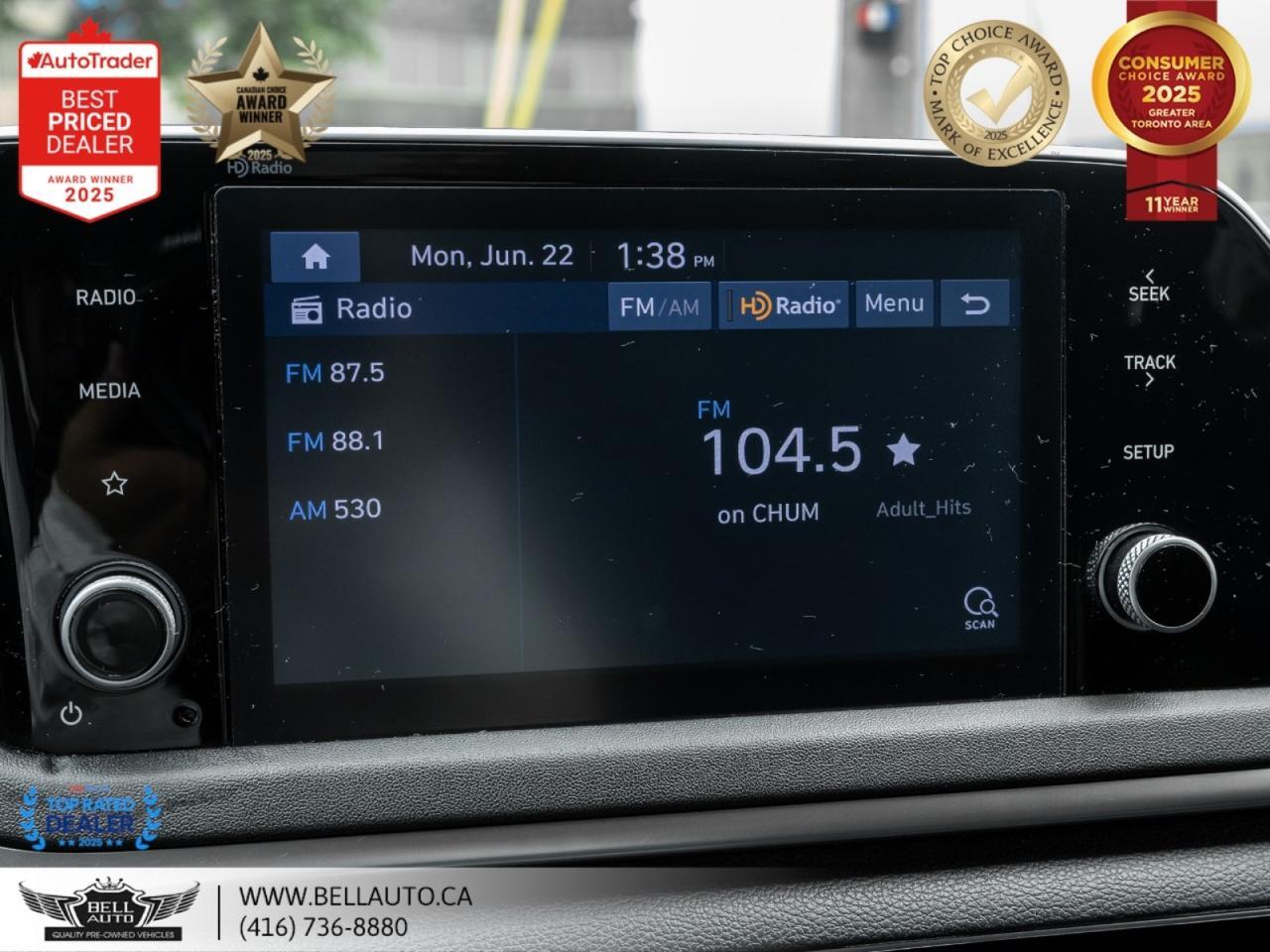 2022 Hyundai Sonata Preferred | B.CAM | HTD SEATS | BT | NOACCIDENT Toronto ON