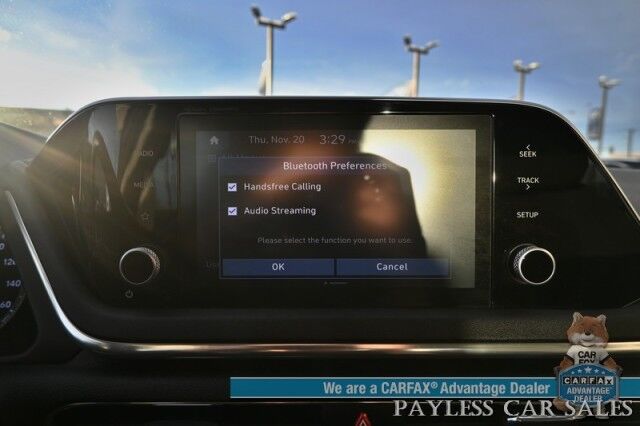 2022 Hyundai Sonata SEL / Auto Start / Power & Heated Cloth Seats / Adaptive Cruise Control & Blind Spot Alert / Lane Keep Assist & Forward Collision Alert / Apple CarPlay & Android Auto / Keyless Entry & Start / Back Up Camera Wasilla AK