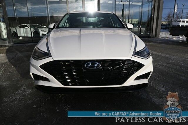 2022 Hyundai Sonata SEL / Auto Start / Power & Heated Cloth Seats / Adaptive Cruise Control & Blind Spot Alert / Lane Keep Assist & Forward Collision Alert / Apple CarPlay & Android Auto / Keyless Entry & Start / Back Up Camera Anchorage AK 2022 Hyundai Sonata SEL / Auto Start / Power & Heated Cloth Seats / Adaptive Cruise Control & Blind Spot Alert / Lane Keep Assist & Forward Collision Alert / Apple CarPlay & Android Auto / Keyless Entry & Start / Back Up Camera Anchorage AK