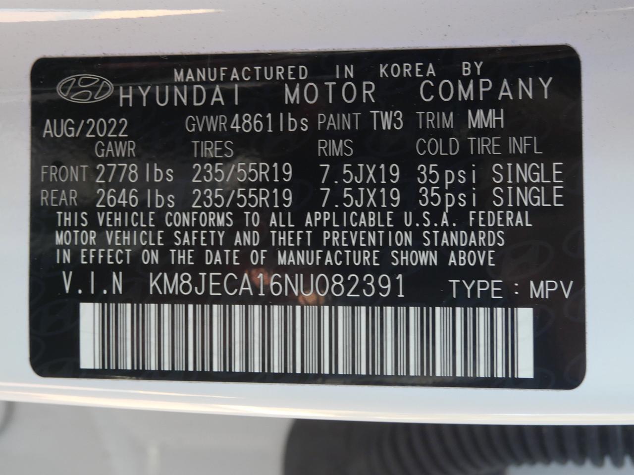 2022 Hyundai Tucson Hybrid Limited San Juan TX
