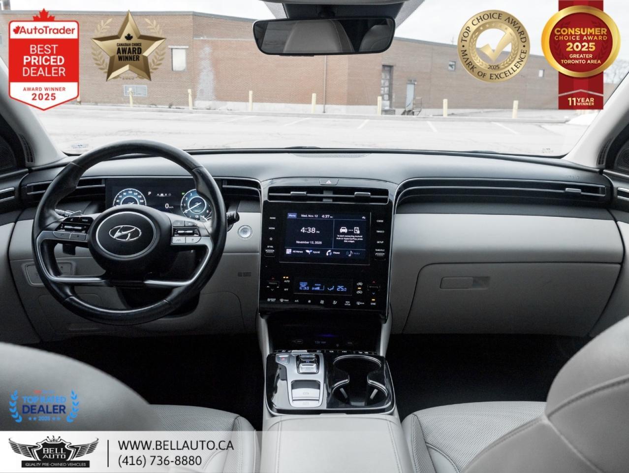 2022 Hyundai Tucson Hybrid Luxury | B.CAM | PANO | BOSE | LTHR | NOACCIDENT Toronto ON