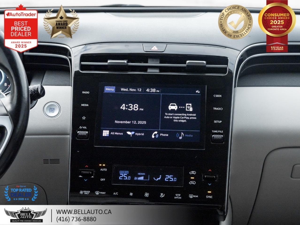 2022 Hyundai Tucson Hybrid Luxury | B.CAM | PANO | BOSE | LTHR | NOACCIDENT Toronto ON