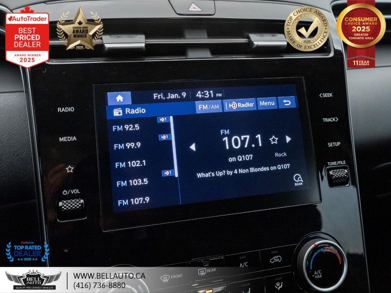 2022 Hyundai Tucson Preferred | AWD | B.CAM | HTDSEATS | SATRADIO | NOACCIDENT Toronto ON