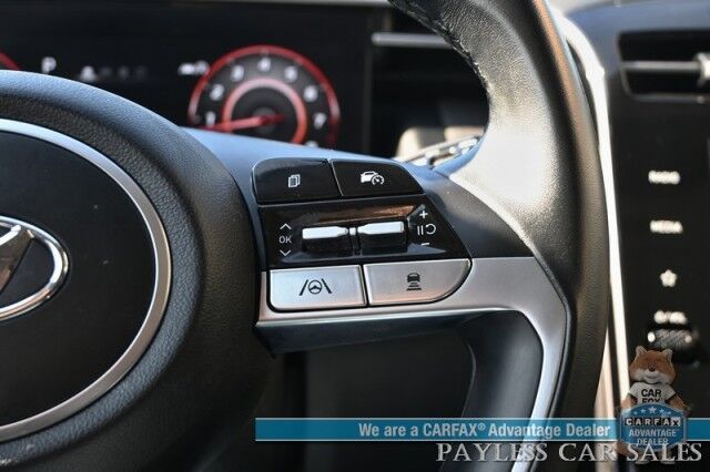 2022 Hyundai Tucson SEL / AWD / Convenience & Premium Pkg / Auto Start / Power Heated & Cooled Leather Seats / Heated Steering Wheel / Sunroof / Bose Speakers / Adaptive Cruise / Lane Depart & Blind Spot / 1-Owner Anchorage AK