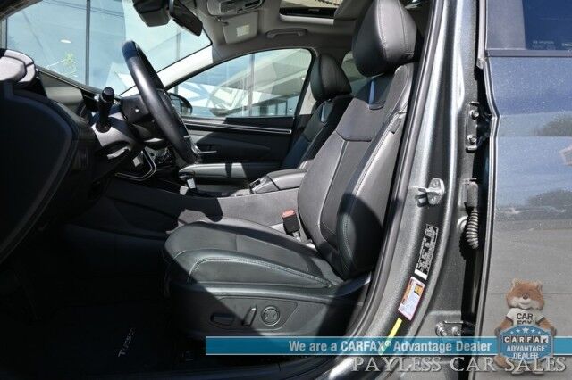 2022 Hyundai Tucson SEL / AWD / Convenience & Premium Pkg / Auto Start / Power Heated & Cooled Leather Seats / Heated Steering Wheel / Sunroof / Bose Speakers / Adaptive Cruise / Lane Depart & Blind Spot / 1-Owner Anchorage AK