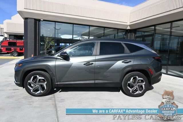 2022 Hyundai Tucson SEL / AWD / Convenience & Premium Pkg / Auto Start / Power Heated & Cooled Leather Seats / Heated Steering Wheel / Sunroof / Bose Speakers / Adaptive Cruise / Lane Depart & Blind Spot / 1-Owner Anchorage AK