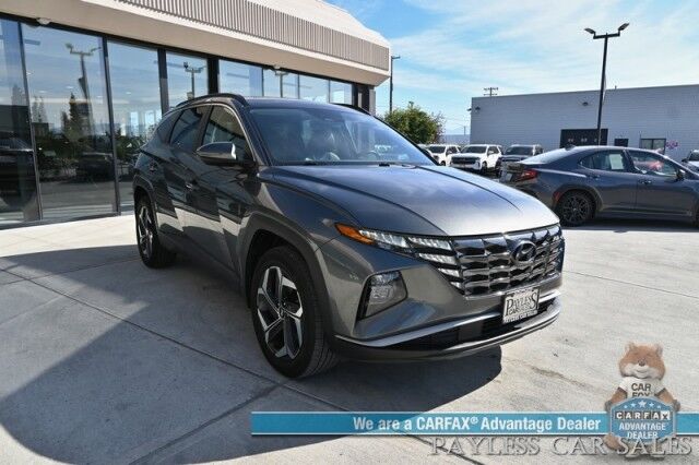 2022 Hyundai Tucson SEL / AWD / Convenience & Premium Pkg / Auto Start / Power Heated & Cooled Leather Seats / Heated Steering Wheel / Sunroof / Bose Speakers / Adaptive Cruise / Lane Depart & Blind Spot / 1-Owner Anchorage AK