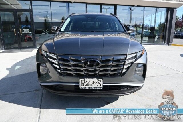 2022 Hyundai Tucson SEL / AWD / Convenience & Premium Pkg / Auto Start / Power Heated & Cooled Leather Seats / Heated Steering Wheel / Sunroof / Bose Speakers / Adaptive Cruise / Lane Depart & Blind Spot / 1-Owner Anchorage AK
