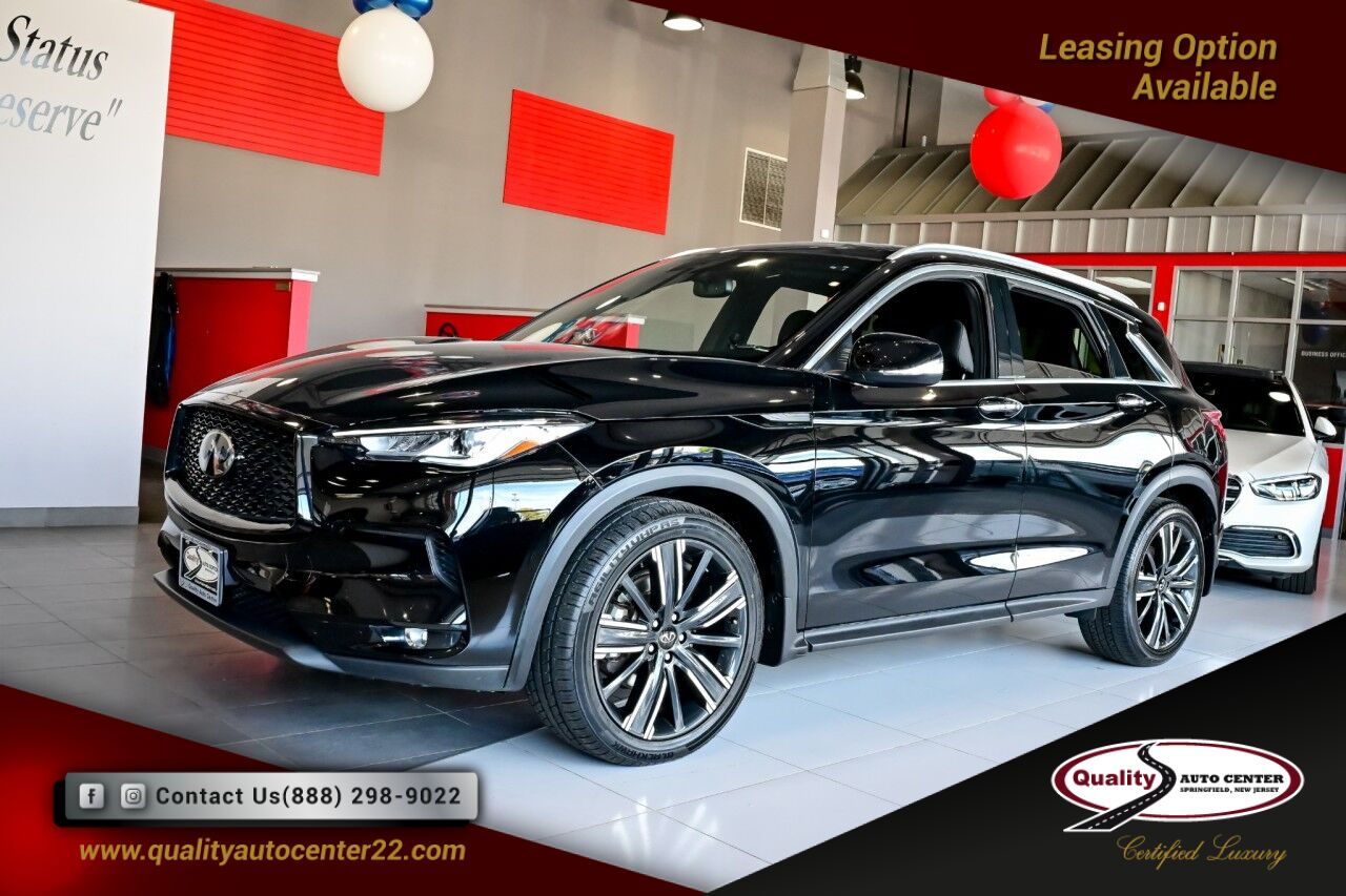 2022 INFINITI QX50 LUXE AWD, Appearence PKG Springfield NJ