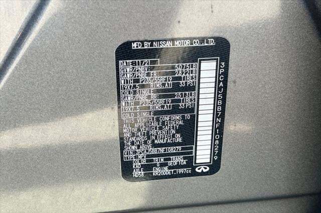 2022 INFINITI QX50 LUXE Roseville CA