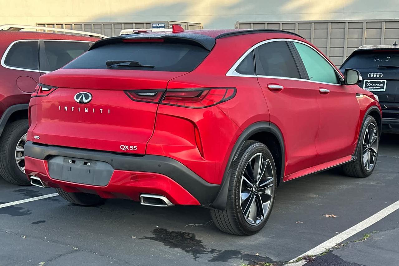 2022 INFINITI QX55 SENSORY