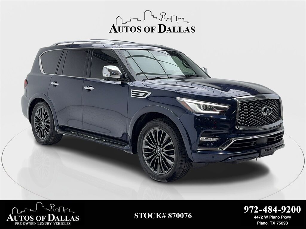 2022 INFINITI QX80 Sensory NAV,CAM,SUNROOF,BLIND SPOT,22&quot; WLS,3RD ROW Plano TX