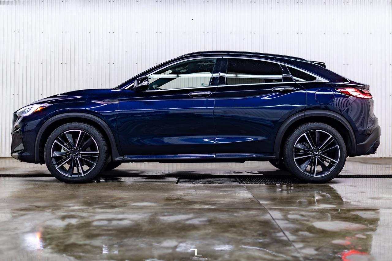 2022 Infiniti QX55 AWD Essential Leather Roof Nav BCam Red Deer AB