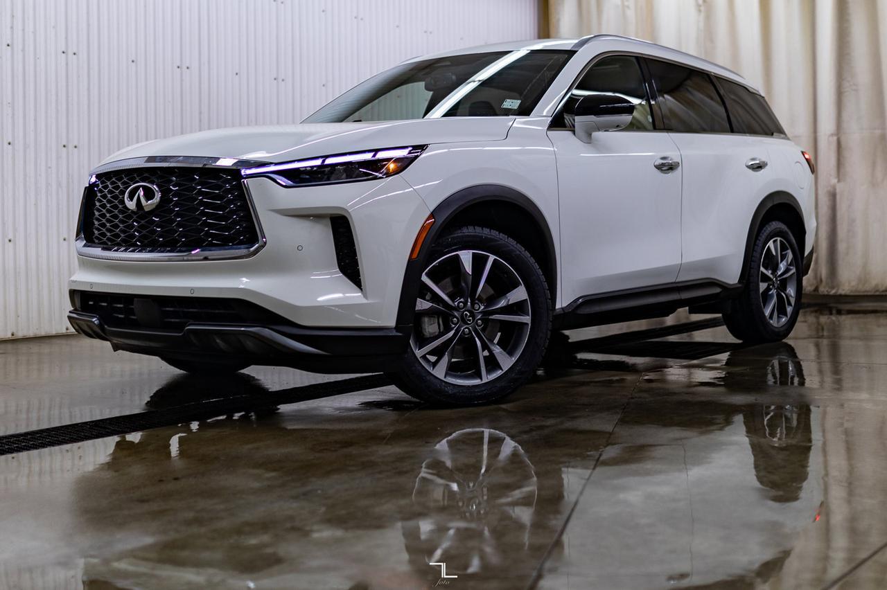 2022 Infiniti QX60 AWD Luxe Leather Roof Nav BCam Red Deer AB