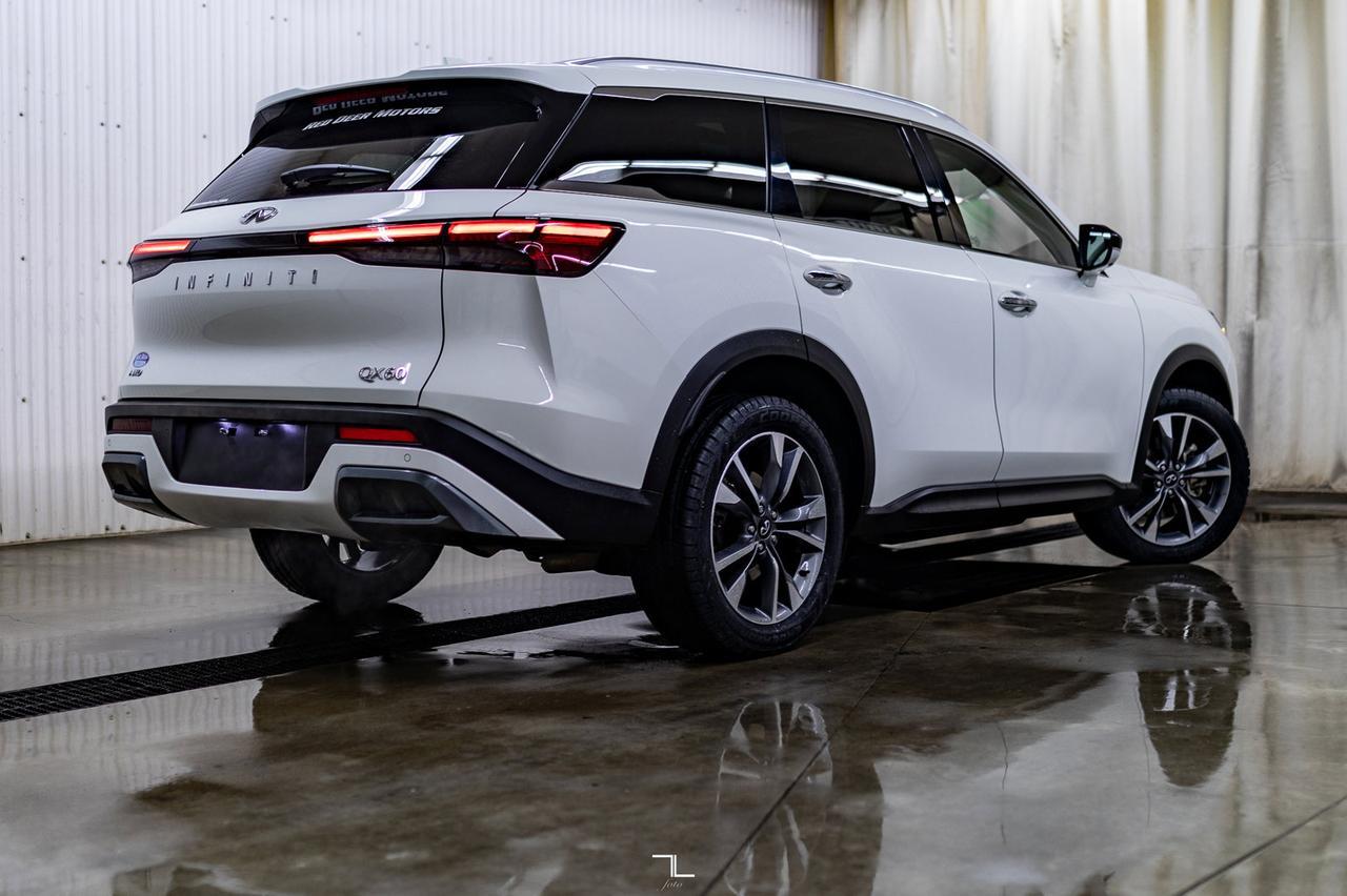 2022 Infiniti QX60 AWD Luxe Leather Roof Nav BCam Red Deer AB