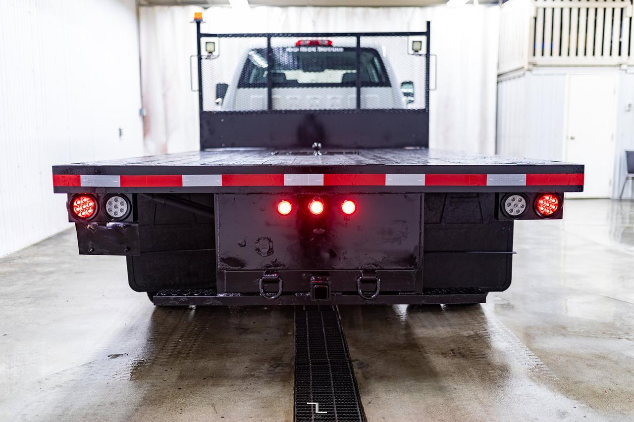 2022 International CV515 4x4 Crew Cab Deck Diesel Red Deer AB