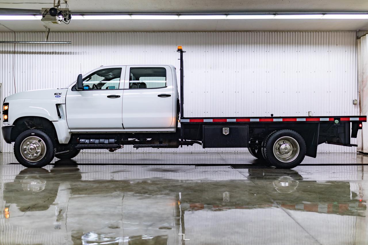 2022 International CV515 4x4 Crew Cab Deck Diesel Red Deer AB