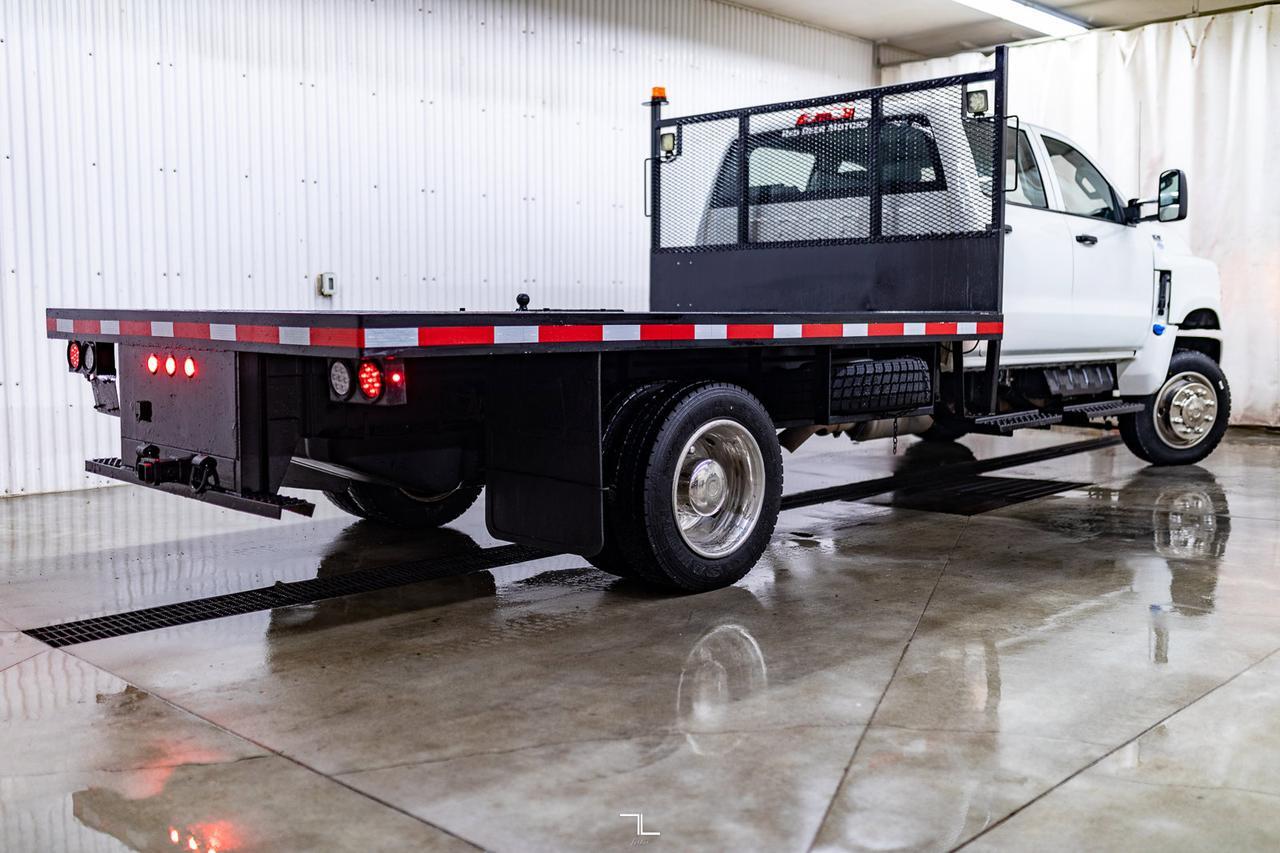 2022 International CV515 4x4 Crew Cab Deck Diesel Red Deer AB