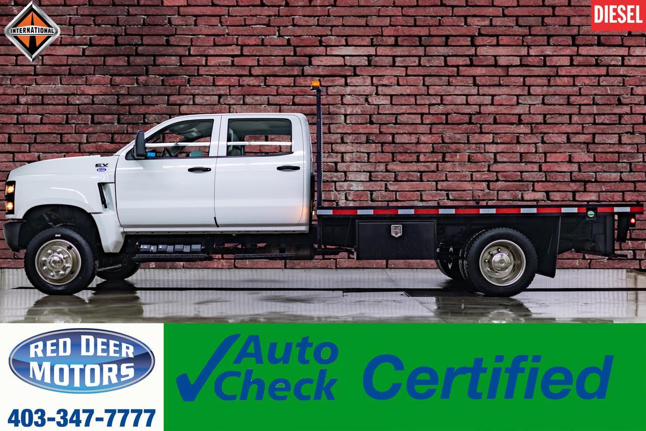 2022 International CV515 4x4 Crew Cab Deck Diesel