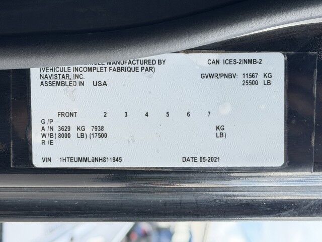 2022 International MV607 Extended Cab Jerr-Dan 22' Rollback Sharkbed Car Carrier Wrecker Truck Miami FL